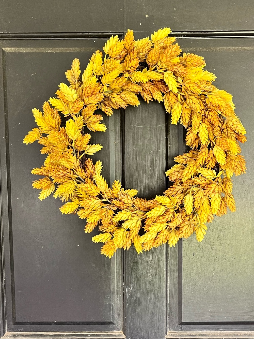 Threshold hops/barley Fall Wreath